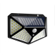 Lot De 2 Appliques Murales Solaires Extérieures 100 LED Avec Détection De Mouvement 3 Modes Étanches - www.yonis-shop.com