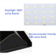 Lot De 2 Appliques Murales Solaires Extérieures 100 LED Avec Détection De Mouvement 3 Modes Étanches - www.yonis-shop.com