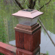 Lampe Colonne Solaire Pour Clôture De Jardin LED IP44 Lumière Chaude Autonomie De 6 À 8 Heures - www.yonis-shop.com