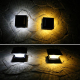 Lampe Colonne Solaire Pour Clôture De Jardin LED IP44 Lumière Chaude Autonomie De 6 À 8 Heures - www.yonis-shop.com