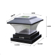 Lampe Colonne Solaire Pour Clôture De Jardin LED IP44 Lumière Chaude Autonomie De 6 À 8 Heures - www.yonis-shop.com