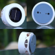 Lampe Solaire Extérieure LED Murale Ou À Poser Motif Floral Lumière Blanche IP44 Autonomie 6 À 8 H - www.yonis-shop.com