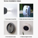 Lampe Solaire Extérieure LED Murale Ou À Poser Motif Floral Lumière Blanche IP44 Autonomie 6 À 8 H - www.yonis-shop.com