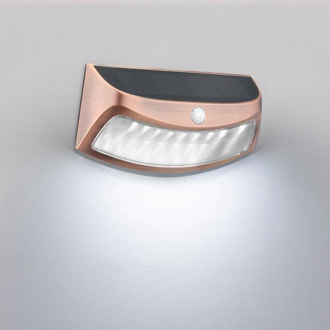 Lampe Murale Solaire À Détection De Mouvement Lumière Blanche IP65 LED Haute Luminosité Autonomie 10 Heures - www.yonis-shop.com