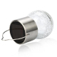 Lampe Solaire Suspendue Extérieure En Verre RGB À Allumage Automatique Étanche IP55 Avec Batterie Rechargeable - www.yonis-sh...