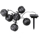 Guirlande Lumineuse Solaire 8 Lampes À Boules Effet Flamme Pour Jardin IP44 Batterie NiMH 1300 mAh - www.yonis-shop.com
