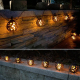 Guirlande De 6 Lampes Solaires À Effet Flamme Pour Jardin IP44 Avec Batterie Rechargeable - www.yonis-shop.com