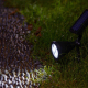 Projecteur Solaire 4 LED Pour Jardin Lumière Blanche Détection Nocturne Autonomie 6 À 9 Heures Étanche IP65 - www.yonis-shop.com