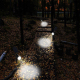Projecteur Solaire 4 LED Pour Jardin Lumière Blanche Détection Nocturne Autonomie 6 À 9 Heures Étanche IP65 - www.yonis-shop.com