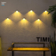 Lampe Murale Solaire LED De Jardin IP65 Avec Allumage Automatique Lumière Chaude Et Couleurs Dégradées - www.yonis-shop.com