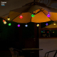 Lampe Murale Solaire LED De Jardin IP65 Avec Allumage Automatique Lumière Chaude Et Couleurs Dégradées - www.yonis-shop.com