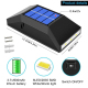 Lampe Murale Solaire Extérieure Décorative IP65 6 LEDs Éclairage Bidirectionnel Autonomie 6 À 8 Heures Sans Câblage - www.yon...