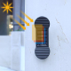 Lampe Murale Solaire LED Pour Jardin 2 LED Lumière Chaude IP65 Allumage Automatique 6 À 8 Heures - www.yonis-shop.com