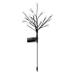 Lampe Solaire De Jardin Lotus À 16 LED Multicolores IP65 Hauteur 70 Cm Autonomie 10 À 18 Heures - www.yonis-shop.com