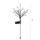 Lampe Solaire De Jardin Lotus À 16 LED Multicolores IP65 Hauteur 70 Cm Autonomie 10 À 18 Heures - www.yonis-shop.com
