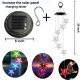 Carillon Éolien Lumineux Solaire LED Multicolore Étanche Pour Jardin Avec Allumage Automatique 6 À 8 Heures - www.yonis-shop.com