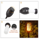 Lampes Solaires LED À Flamme Pour Jardin Et Pelouse Lot De 2 Étanches 12 LED Autonomie De 6 À 12 Heures - www.yonis-shop.com