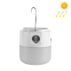 Lampe LED Solaire Rechargeable Pour Camping Et Urgence 2000 Lumens 4 À 6 Heures IP65 Avec Torche