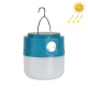 Lampe LED Solaire Rechargeable Pour Camping Et Urgence 2000 Lumens 4 À 6 Heures IP65 Avec Torche - www.yonis-shop.com