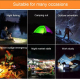 Lampe LED Solaire Rechargeable Pour Camping Et Urgence 2000 Lumens 4 À 6 Heures IP65 Avec Torche - www.yonis-shop.com