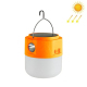 Lampe LED Solaire Rechargeable Pour Camping Et Urgence 2000 Lumens 4 À 6 Heures IP65 Avec Torche - www.yonis-shop.com