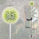 Lampe Solaire LED Sur Piquet Fleur De Pissenlit Pour Jardin IP65 Étanche À Allumage Automatique Nocturne - www.yonis-shop.com