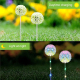 Lampe Solaire LED Sur Piquet Fleur De Pissenlit Pour Jardin IP65 Étanche À Allumage Automatique Nocturne - www.yonis-shop.com