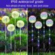 Lampe Solaire LED Sur Piquet Fleur De Pissenlit Pour Jardin IP65 Étanche À Allumage Automatique Nocturne - www.yonis-shop.com