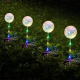 Lampe Solaire LED Sur Piquet Fleur De Pissenlit Pour Jardin IP65 Étanche À Allumage Automatique Nocturne - www.yonis-shop.com