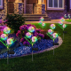Lampe Solaire LED À Piquet Pour Jardin Fleurs De Pissenlit 3 Têtes IP65 Avec Allumage Automatique Nocturne - www.yonis-shop.com