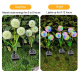 Lampe Solaire LED À Piquet Pour Jardin Fleurs De Pissenlit 3 Têtes IP65 Avec Allumage Automatique Nocturne - www.yonis-shop.com