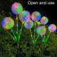 Lampe Solaire LED À Piquet Pour Jardin Fleurs De Pissenlit 3 Têtes IP65 Avec Allumage Automatique Nocturne - www.yonis-shop.com