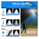 Lampe Solaire LED De Jardin Avec Détecteur De Mouvement 10 M Télécommande 3 Modes IP65 - www.yonis-shop.com