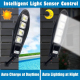 # Lampe Solaire LED Pour Jardin Avec Détecteur De Mouvement Télécommande 3 Modes IP65 1060 Lumens - www.yonis-shop.com