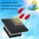 Lampe Solaire LED Extérieure Pour Cour Jardin Étanche IP65 Sans Câblage Autonomie 8 À 10 Heures Lumière Blanche 6000K - www.y...