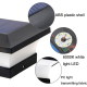 Lampe Solaire LED Extérieure Pour Cour Jardin Étanche IP65 Sans Câblage Autonomie 8 À 10 Heures Lumière Blanche 6000K - www.y...