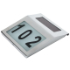 Lampe Solaire Murale Pour Numéro De Maison En Inox 2 LED Blanches Batterie Rechargeable IP44 - www.yonis-shop.com
