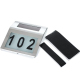 Lampe Solaire Murale Pour Numéro De Maison En Inox 2 LED Blanches Batterie Rechargeable IP44 - www.yonis-shop.com
