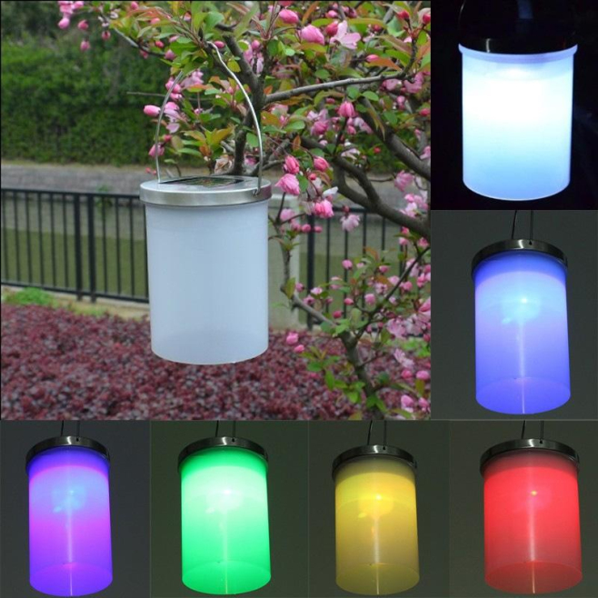 Lanterne Solaire Suspendue LED Pour Jardin En Forme De Seau À Lumière Chaude IP44 Avec Batterie Rechargeable Remplaçable - ww...