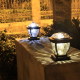 Lampe Solaire De Jardin À 2 LED Pour Éclairage Décoratif IP65 Sans Câblage Allumage Automatique 6 À 12 H - www.yonis-shop.com