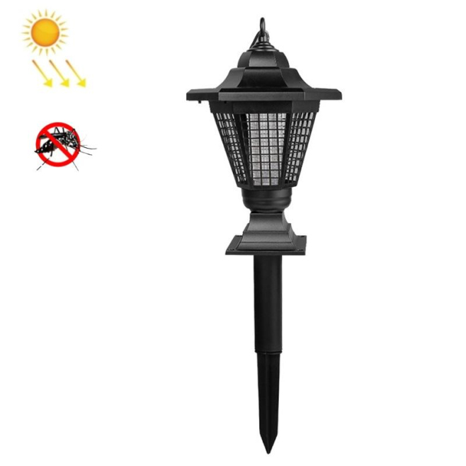 Lampe Solaire Anti Moustiques Hexagonale 3 LED Pour Jardin IP65 UV Et Éclairage Blanc Autonomie 6 À 12 H - www.yonis-shop.com
