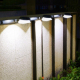 Lampe Murale Solaire Extérieure Pose Sans Perçage Allumage Automatique IP55 100 Lumens Autonomie 8 À 10 Heures
