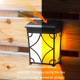 Lampe Solaire LED Décorative Pour Cour Extérieure Étanche IP65 RGB Et Lumière Dorée Avec Allumage Automatique - www.yonis-sho...