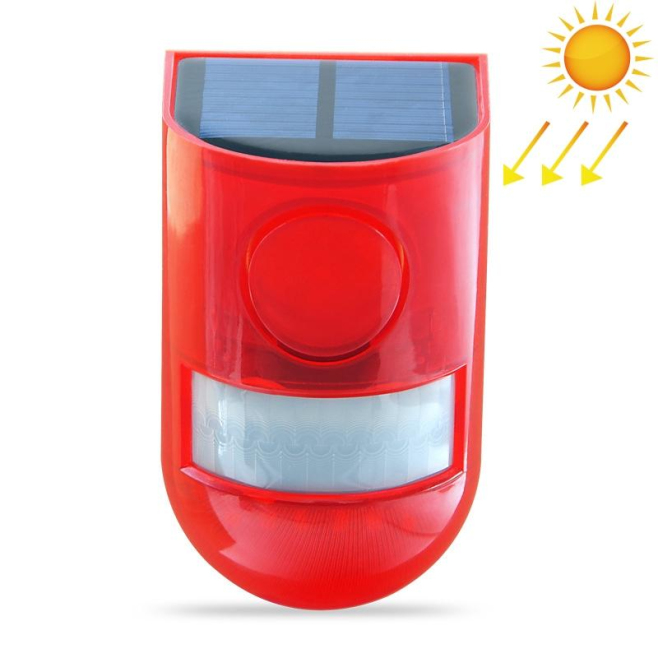 Alarme Solaire Anti Intrusion Sonore Et Lumineuse 110 dB IP65 Autonomie 30 Jours - www.yonis-shop.com