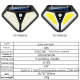 Lampe Murale Solaire Extérieure À Détecteur De Mouvement 102 LED 3 Modes Étanche Autonomie De Plus De 10 Heures - www.yonis-s...