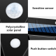 Lampe Murale Solaire Extérieure À Détecteur De Mouvement 102 LED 3 Modes Étanche Autonomie De Plus De 10 Heures - www.yonis-s...