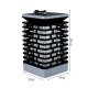 Lanterne Solaire LED Effet Flamme Étanche Pour Jardin Et Balcon Éclairage 10 À 12 Heures Batterie 2000 mAh - www.yonis-shop.com