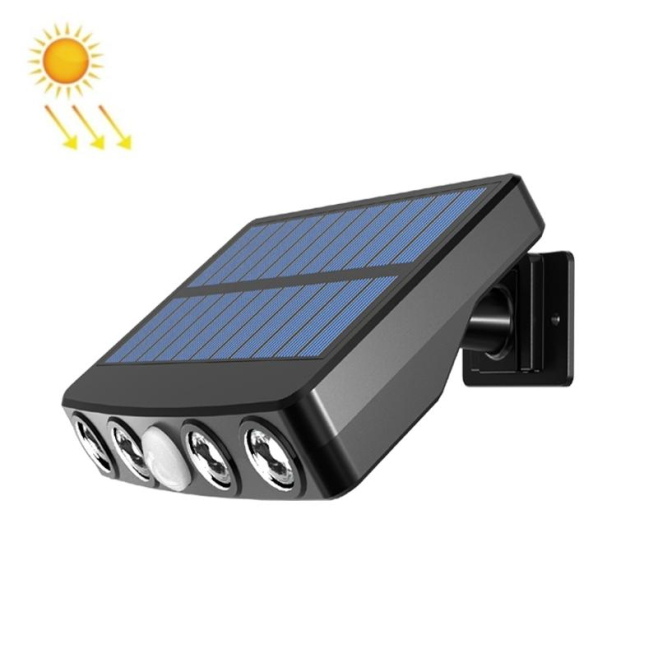 Lampe Murale Solaire RGB Pour Éclairage Extérieur Avec Détecteur Infrarouge Étanche IP65 Sans Fil - www.yonis-shop.com