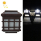 Applique Murale Solaire LED Extérieure IP65 Lumière Blanche À Allumage Automatique Sans Câblage Autonomie 6 À 12 Heures - www...