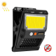 Lampe Murale Solaire Extérieure Anti Moustiques Avec Détecteur De Mouvement Pince Et Éclairage Violet